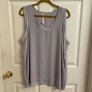 Melissa McCarthy Seven7 sleeveless blouse
